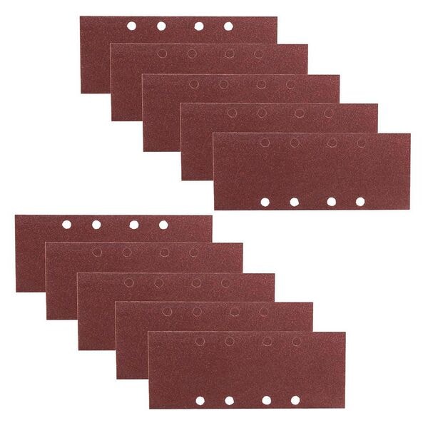 makita Schleifblätter »P-31865« Körnung 100 10er-Pack braun, 9.3 cm Image