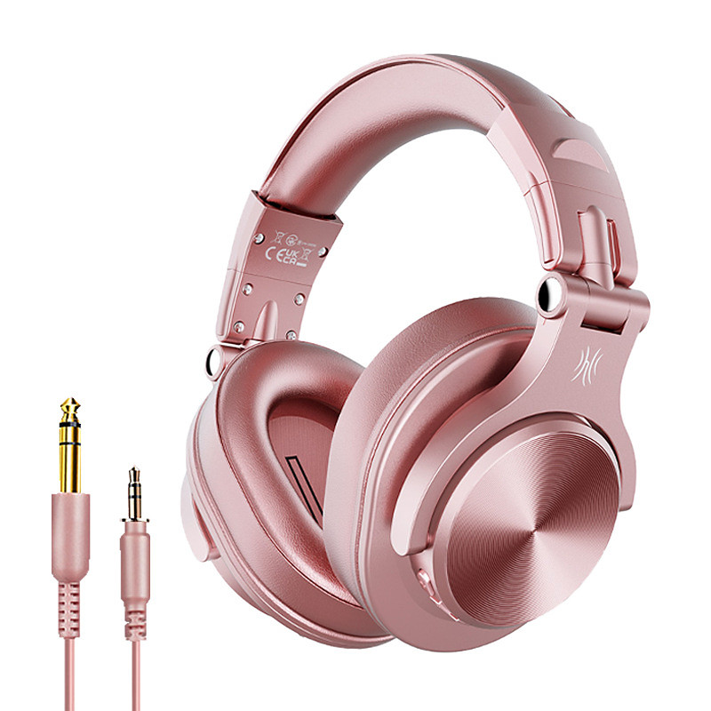 OneOdio Bluetooth Over-Ear Headphones with Mic Wireless amp; Corded Dual-Mode Headphones for Drum Piano PC Phones Laptop-72 Hours Playtime Valentine's Day Gift