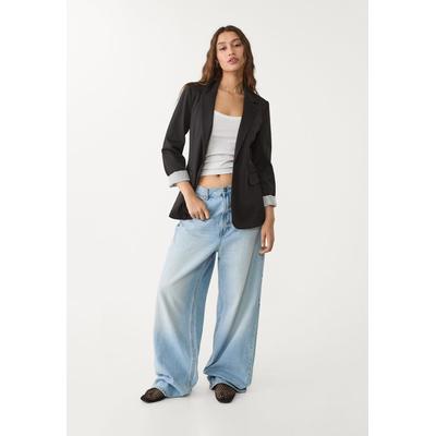 Stradivarius Slim fit blazer Black M