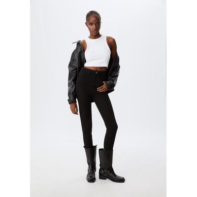Stradivarius Super high-waist jeans Black 6