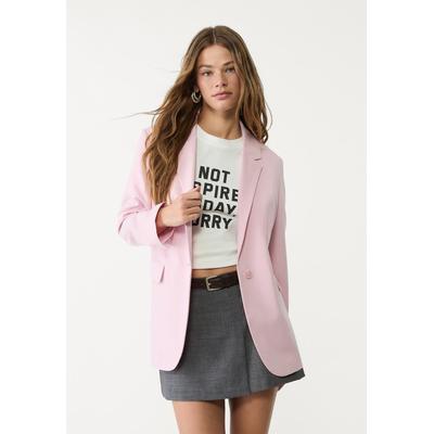 Stradivarius Regular fit blazer Pastel pink S