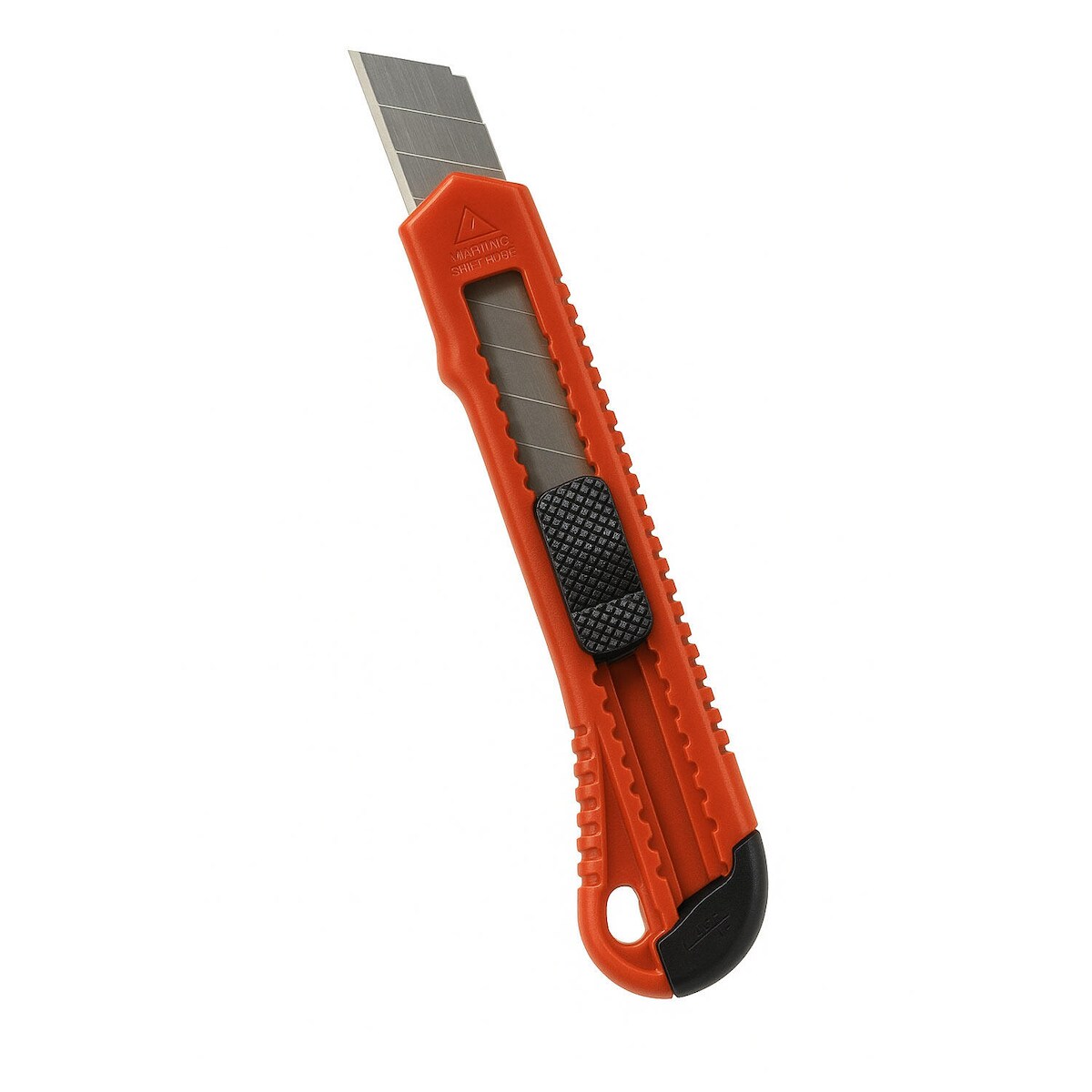VEPATIM 10 Schneidemesser Cutter rot/orange mit 18 mm Abbrechklinge Image