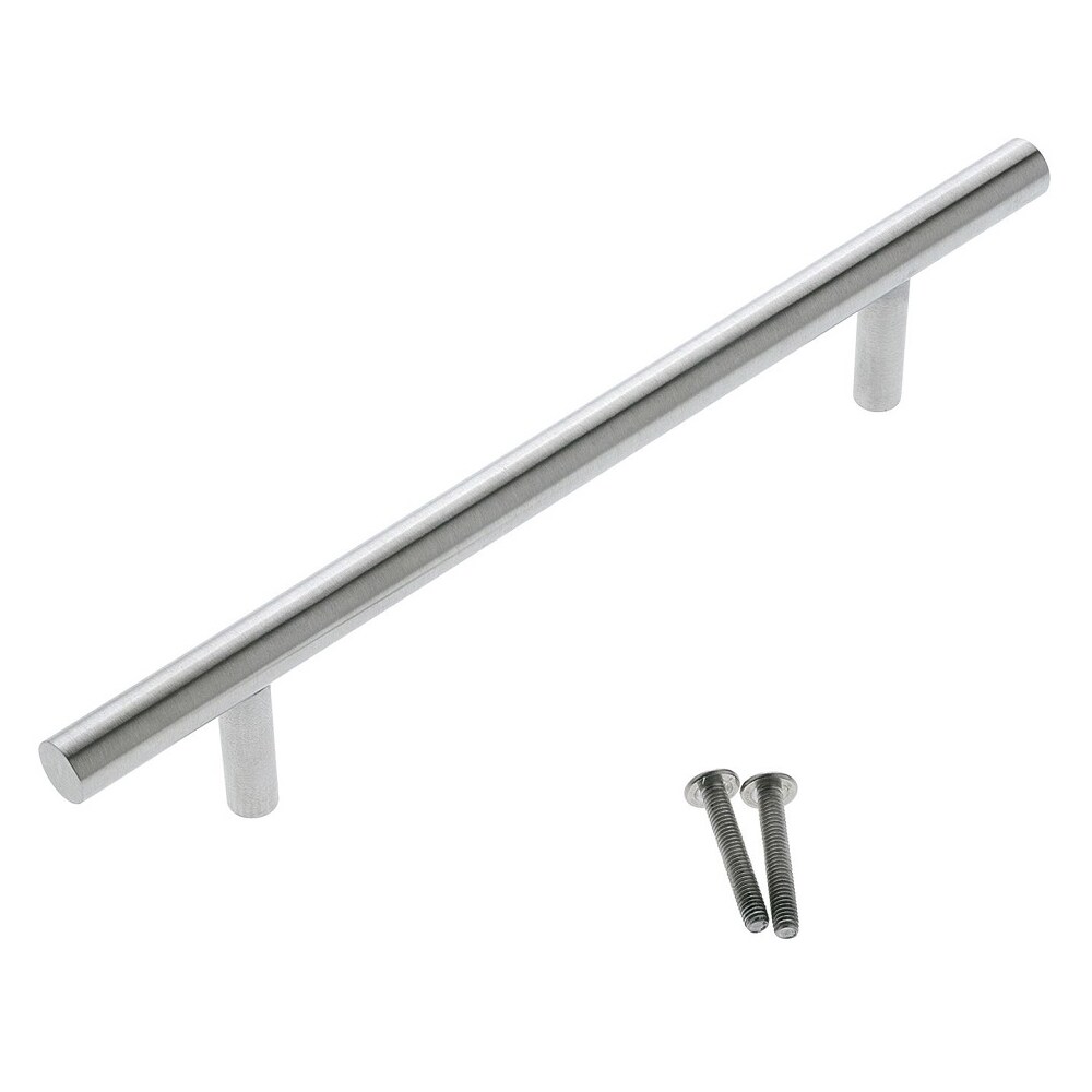 MS Beschläge Möbelgriff Edelstahl ø12mm LA 896mm Stangengriff massiv matt gebürstet Mod.Utah Image