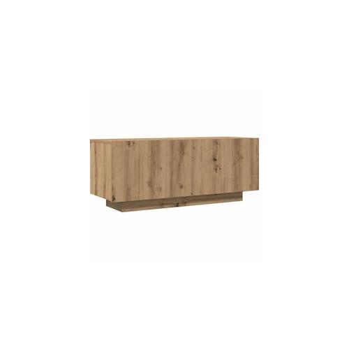 vidaXL TV-Regal Artisan-Eiche 100x35x40 cm Holzwerkstoff