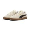 Sneaker PUMA "PUMA Club II Suede Sneakers Erwachsene", Gr. 36, weiß (alpine snow schwarz gold weiß), Obermaterial: Textil, Synthetik, Kuhleder; Futter: Textil; Innensohle: Textil; Laufsohle: Gummi, Schuhe