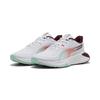 Trainingsschuh PUMA "PWR Hybrid Trainingsschuhe Damen", Gr. 38.5, weiß ruby shimmer mint melt glowing rot grün, Schuhe