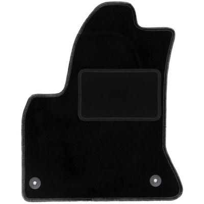 Fahrermatte schwarz für: Citroen C4 Grand Picasso 7-Sitzer (2006-2013)