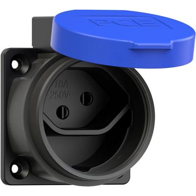 1313-0bc Aufputz-Steckdose IP55 Schwarz/Blau - PCE Image