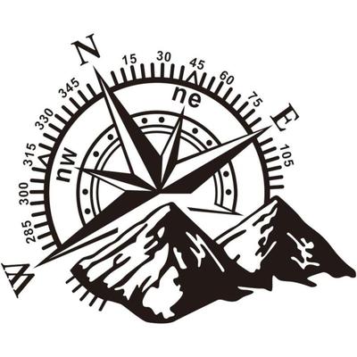 PVC-Aufkleber für Auto, lkw, suv, Motorrad, Fahrrad, Wandtattoo, Dekoration, 60 x 50 cm, Schwarz Image