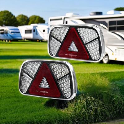 12V/24V Wasserdichtes Anhänger-Rücklicht-Set mit Blinker/Bremse/Rückwärtsgang/Nebel/Reflektor für Image