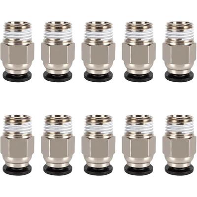 PC4-M10-Anschluss, PC4-M10-Pneumatikanschluss, Pneumatikanschluss für PTFE-Schläuche, PC4-M10 Image