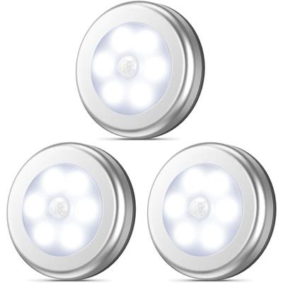 Bewegungssensor, überall anzubringendes kabelloses LED-Nachtlicht, Schranklicht, Treppenlicht, Image