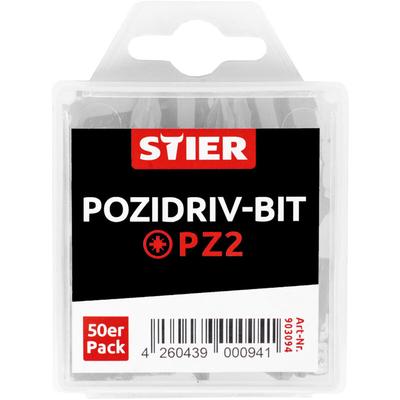 Stier - Pozidriv-Bit-Großpackung PZ2 50 Stk Image