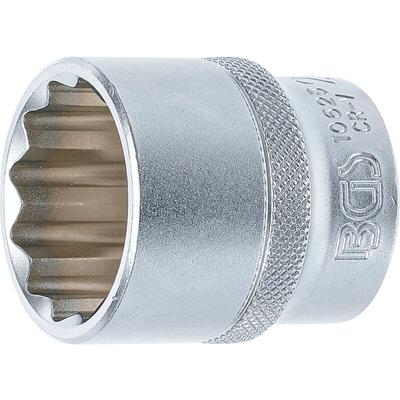 Bgs Technic - Steckschlüssel-Einsatz Zwölfkant Antrieb Innenvierkant 12,5 mm (1/2') sw 28 mm Image