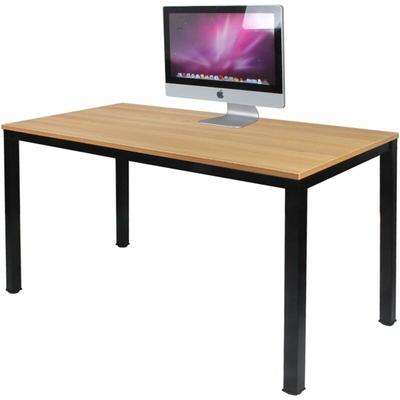 Soges - Schreibtisch Computertisch Klassischer pc Tisch Bürotisch Arbeitstisch Esstisch für Home Image