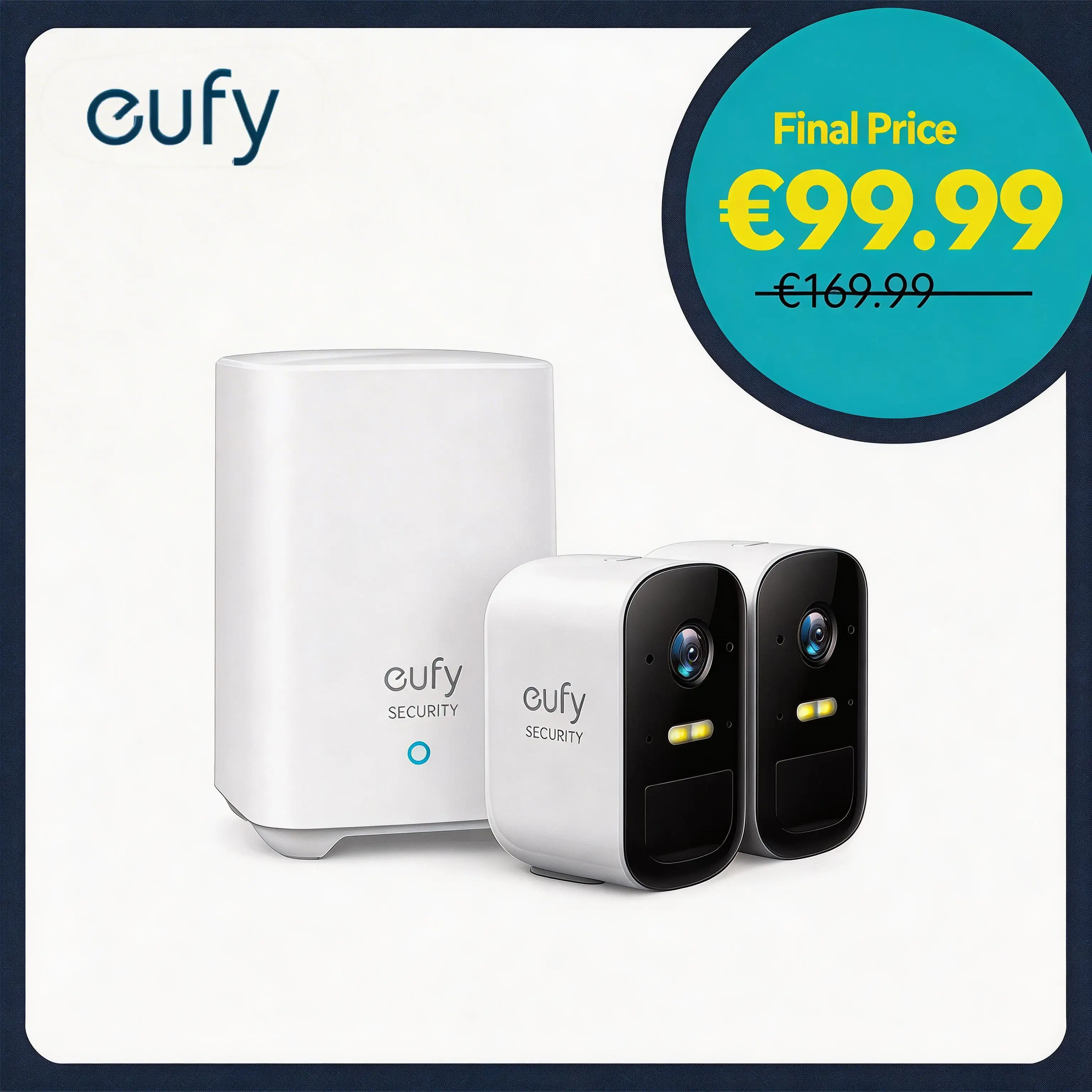 eufy Security by Anker, eufyCam 2C Wireless Security Security Camera 180 Day Battery Life 1080p HD IP67 Weatherproof Night Vision（code available） Image