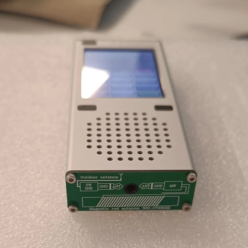 Neues neues ATS200 Aviation Band Radio FM SI4732+ESP32+Bluetooth+2,4 Zoll Touch Display FM, AM, LSB, USB Multimode Empfang Image