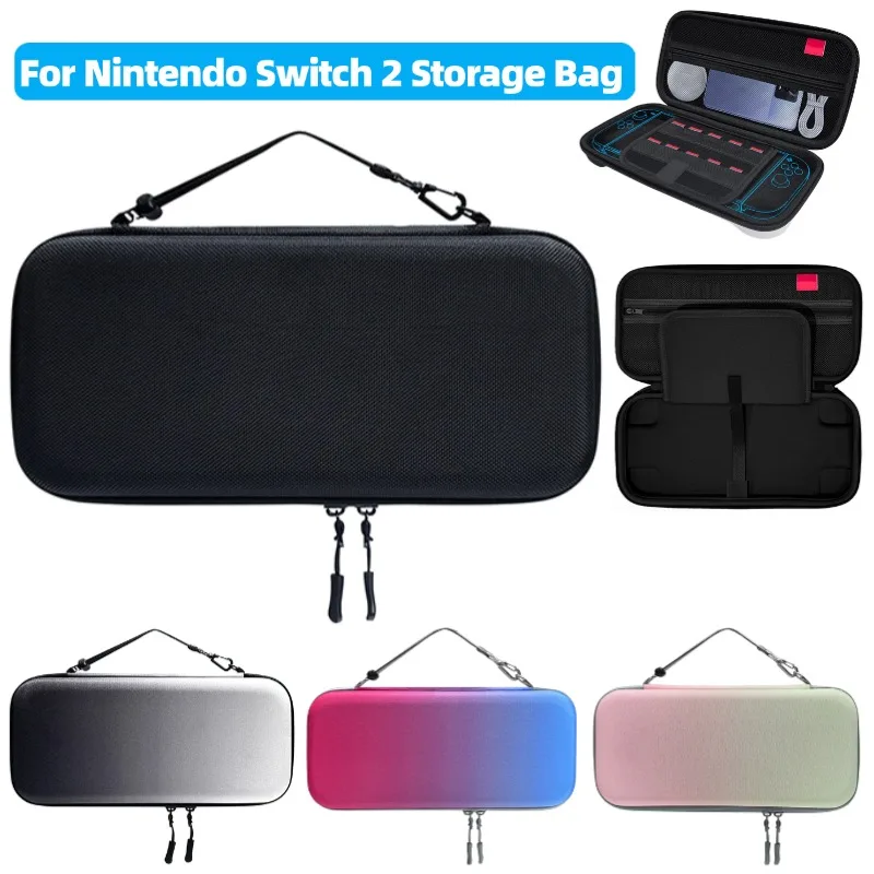Für Switch 2, schützende Tragetasche, Aufbewahrungstasche, tragbare Reisetasche, Konsole und Zubehör, Hartschalentasche Image