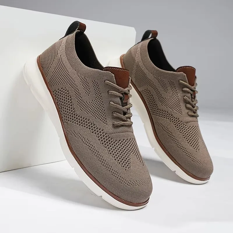 Mode Männer Freizeit schuhe Outdoor-Laufschuhe Anti-Rutsch-Mesh-Wanderschuhe leichte bequeme Atems chuhe große Größe