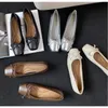 Designer Gold Silber Elegante Bowknot Runde Kappe frauen Flache Komfort Slip-On Damen Ballerina Einzelne Maultiere Schuhe Zapatos mujer
