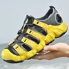 Sommer Männer Sandalen Aus Echtem Leder Herren Casual Schuhe Outdoor Männer Leder Sandalen für