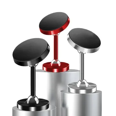Leuchtende magnetische Metall Telefon halter stehen für Auto mobile Universal Mount Magnet GPS für iPhone Xiaomi Huawei Samsung