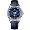 Luxusuhren für Männer Datum Woche wasserdicht leuchtend Leder Herrenuhr lässige Mode Quarz Herrenarmbanduhr