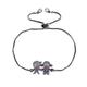 boys and girls small charms bracelets slider chains multi-zircon love couple bracelets and bangles ladies couple jewelry gifts
