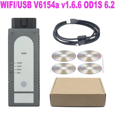 Full Chip 6154a 1.6.6 WIFI Odi VA S6154 for VAG Audi/Skda VW Automotive Car Diagnostic Scanner OBD2 Code Reader Programming tool