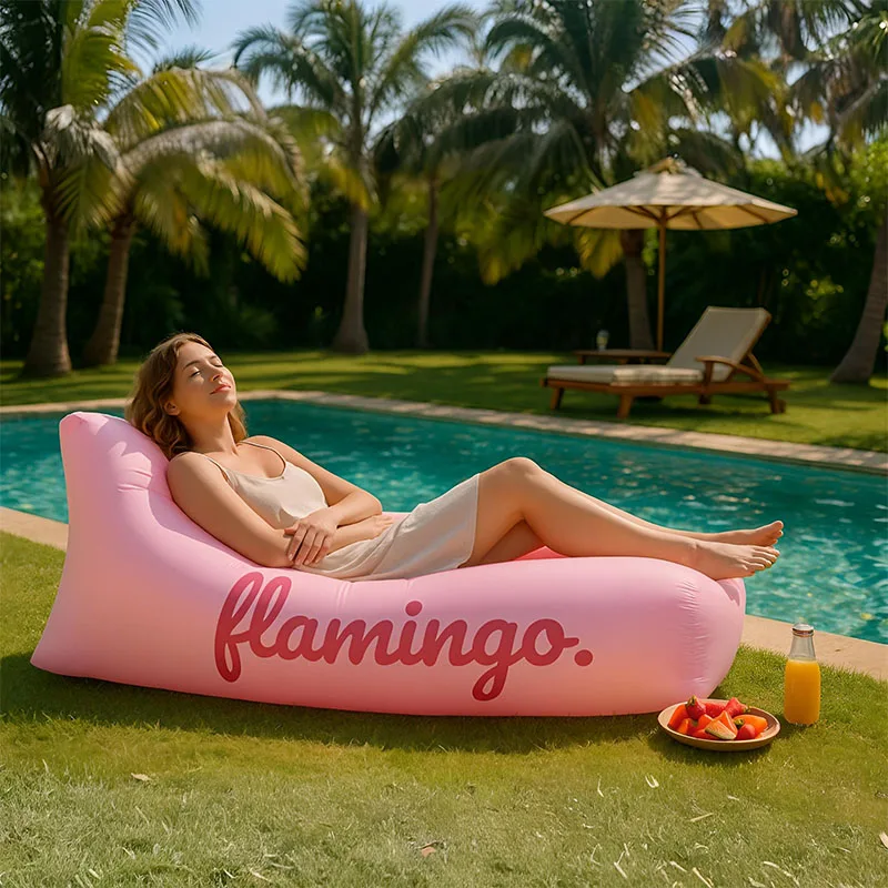 Pouf chaise longue inclinable pour piscine, Patio, jardin, station de plage, avec tissu imperméable, conception ergonomique pour jardin extérieur
