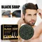 50G Black Hair Soap Clean Dandruff Create Thick Black Hair Reduce White Hair Strengthen Hair Roots Smooth Hair Care Shampoo Soap