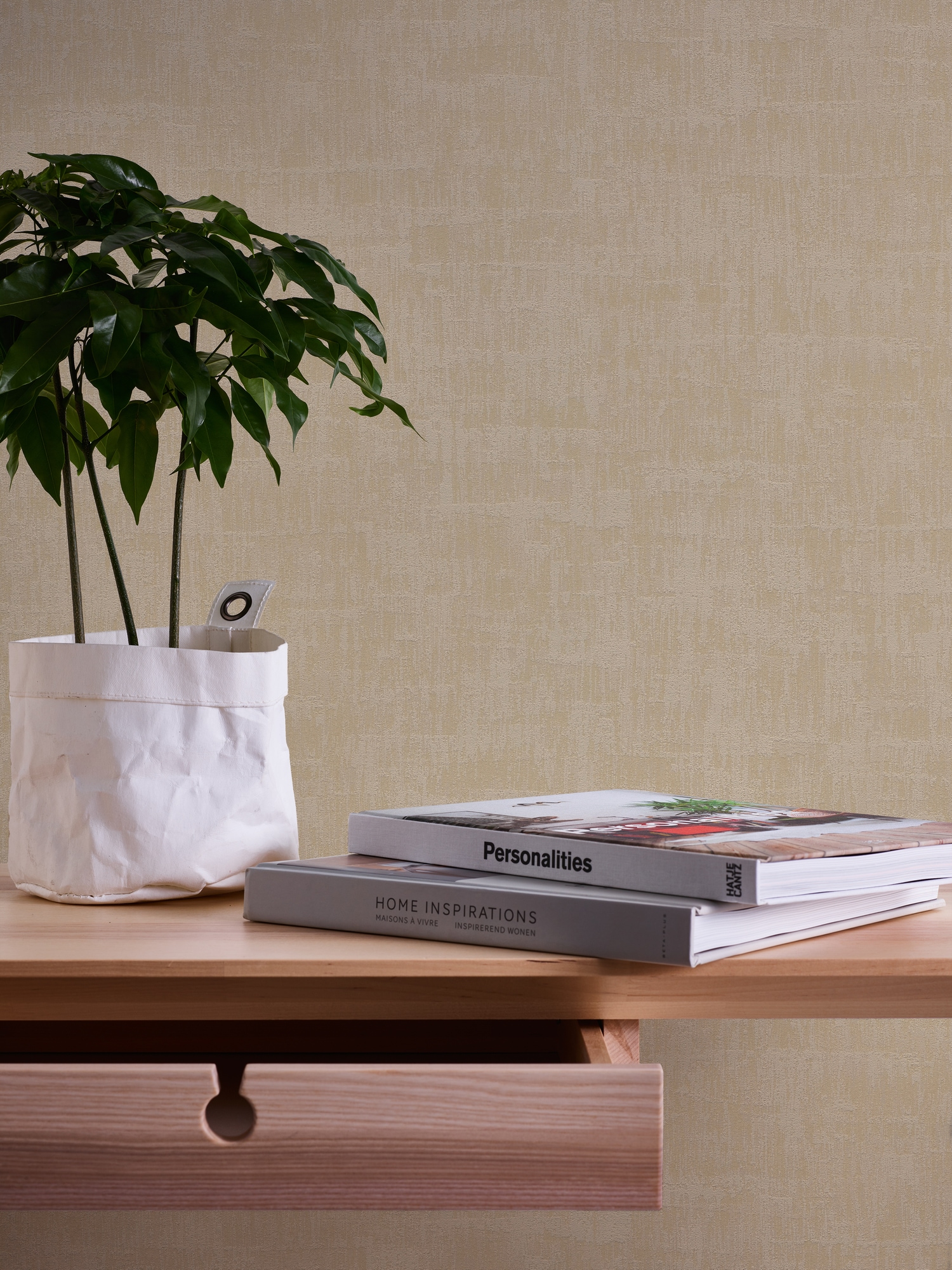 Vliestapete A.S. CRÉATION "Jade 2 Struktur-Tapete Unitapete einfarbig Landhaus", beige (beige,taupe), B:0,53m H:0,02m L:10,05m, Vlies, Tapeten, Vliestapete einfarbig für Schlafzimmer Küche Wohnzimmer Struktur Flur