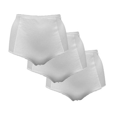 Slip MY BASIC, Damen, Gr. L, weiß, Obermaterial: 95% Baumwolle, 5% Elasthan, unifarben, Unterhosen, Full brief cotton Image