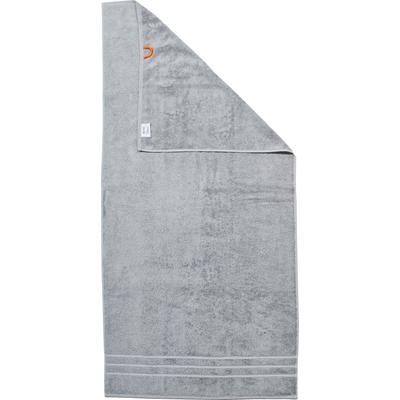 Duschtuch DONE. "Daily Uni", grau (silbergrau), B:70cm L:140cm, Walkfrottier, Obermaterial: 100% Baumwolle, Handtücher (Packung), Uni Farben, saugfähiges Walkfrottier Image
