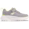 Sneaker LOTTO, Kinder, Gr. 29, grau, linden, Synthetik, Kunstfaser, mehrfarbig, sportlich, Schuhe, - extra leicht & bequem