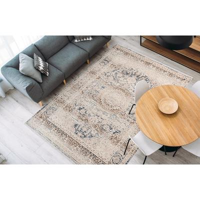Teppich CALO-DELUXE "Valessa-1111" Gr. 2, beige (creme), B:80cm H:5mm L:150cm, Kunstfaser, Teppiche, Wohnzimmer Image