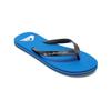 Sandale QUIKSILVER "Molokai Core", Gr. 12(45), blau (blau 1), Obermaterial: Synthetikmaterial / Außensohle: Moosgummi, Schuhe