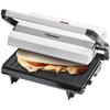Kontaktgrill BESTRON "APM123W Viva Italia", schwarz, B:23cm H:26,5cm T:14cm, Kontaktgrill_Standgrill_Tischgrill_Teppanyakigrill, auch als Sandwich-/Panini-Kontaktgrill einsetzbar, antihaftbeschichtet