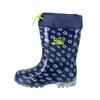 Gummistiefel LICO "Stiefel Power Blinky", Gr. 32, blau, Synthetik, Schuhe