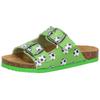Hausschuh LICO "Pantolette Bioline Universe", Gr. 30, grün, Synthetik, Schuhe