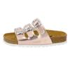 Pantolette LICO "Pantolette Bioline Kids Shine", Gr. 34, rosa, Synthetik, Schuhe