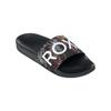 Sandale ROXY "Slippy Ii", Gr. 10(41), schwarz multi camo, Obermaterial: 100% Synthetikmaterial / Futter: 100% Textil / Außensohle: 100% EVA, Schuhe