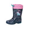 Gummistiefel LICO "Stiefel Powerlight W Blinky", Gr. 20, blau, Synthetik, Schuhe