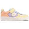 Sneaker LOTTO, Gr. 34, gelb, flamingo, Synthetik, mehrfarbig, sportlich, Schuhe, - in kinderfußgerechter Passform