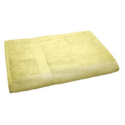 Duschtuch DYCKHOFF "Opal", gelb (lemon), B:70cm L:140cm, Frottier, Frottier, Handtücher (Packung), mit formstabiler Borte Image