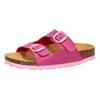Hausschuh LICO "Pantolette Bioline Kids", Gr. 27, rosa, Synthetik, Schuhe
