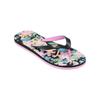 Sandale ROXY "Tahiti", Gr. 35, pink (schwarz, pink stencil), Obermaterial: 100% Synthetikmaterial / Futter: N/A / Außensohle: 100% EVA, Schuhe