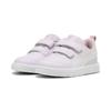 Sneaker PUMA "COURTFLEX V3 V INF", Gr. 27, lila frost, puma weiß, rose mauve, Synthetik, unifarben, sportlich, Schuhe, für Kinder