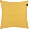 Dekokissen "Soft", gelb (goldfarben, unifarben), B:38cm L:38cm, Baumwolle, Polyester, SCHÖNER WOHNEN-KOLLEKTION, Dekokissen_Sitzkissen_Kissenhüllen, 38x38 cm