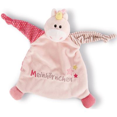 Schmusetuch NICI "My First NICI Kollektion, Einhorn Stupsi, Meinhörnchen", Baby, rosa, Polyester, Schnuffeltücher, mit aufgestickten Augen Image